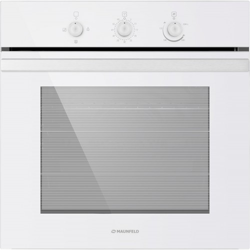 Газовый духовой шкаф MAUNFELD MGOG 673W (белый) 