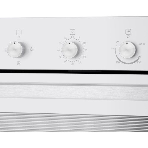 Газовый духовой шкаф MAUNFELD MGOG 673W (белый) 7