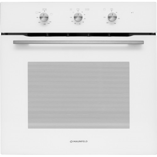 Газовый духовой шкаф MAUNFELD MOGS703W (белый) 