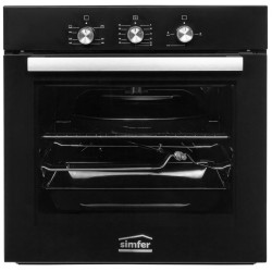 Газовый духовой шкаф SIMFER B6GB12016 (черный)