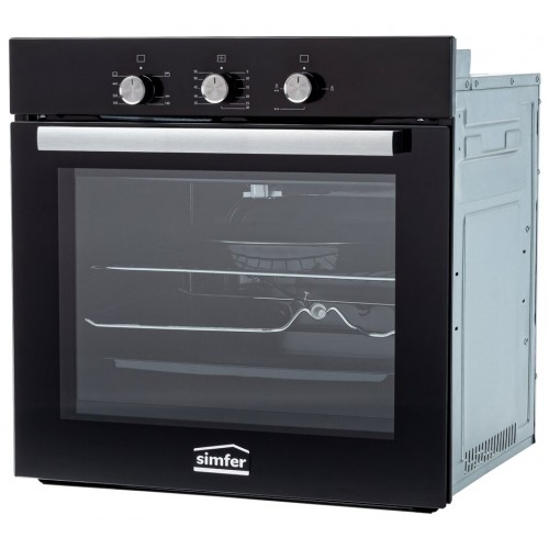 Газовый духовой шкаф SIMFER B6GB12016 (черный) 4