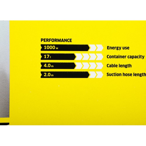 Пылесос строительный Karcher WD 3 P S V-17/4/20 (1.628-190.0) 4