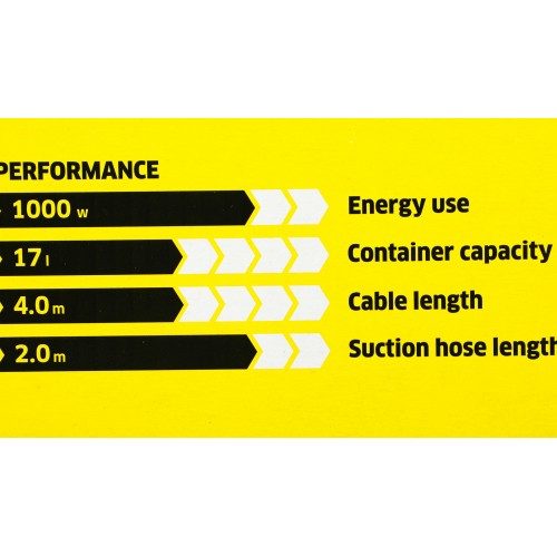 Пылесос строительный Karcher WD 3 P V-17/4/20 (1.628-170.0) 2