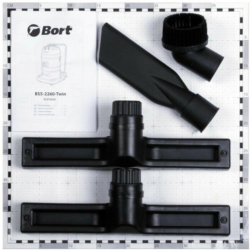 Пылесос строительный BORT BSS-2260-TWIN 4