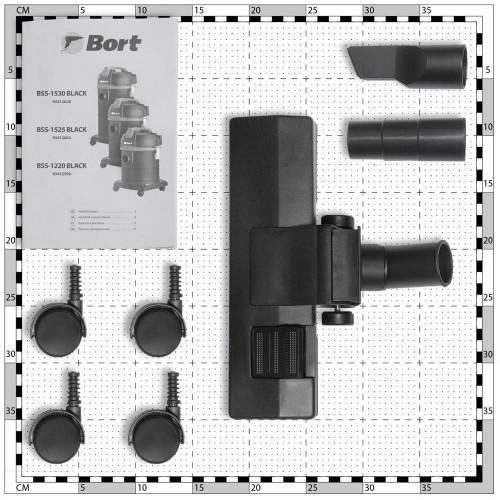 Пылесос строительный BORT BSS-1530 BLACK (93412628) 14