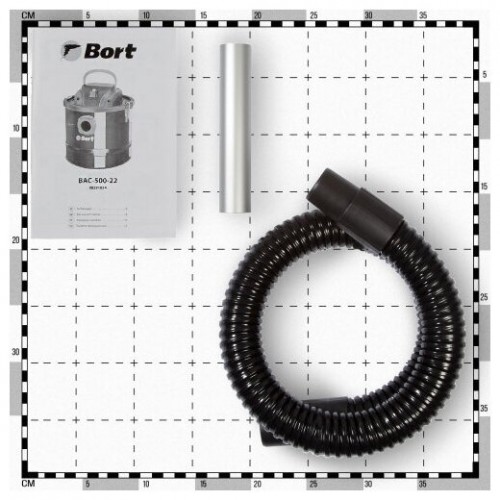 Пылесос строительный BORT BAC-500-22 (98291834) 6