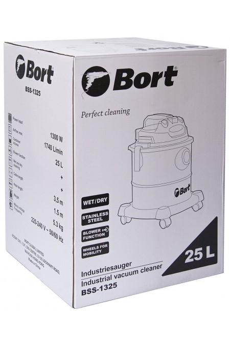 Пылесос строительный Bort BSS-1325 (91272218) 9
