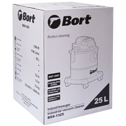 Пылесос строительный Bort BSS-1325 (91272218) 9