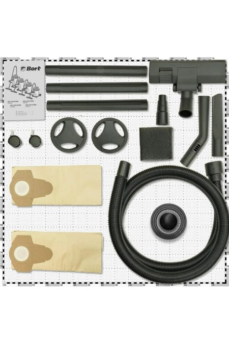 Пылесос строительный BORT BSS-1620-STORM 1