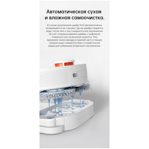 Робот-пылесос Dreame Bot W10 (RLS5C) (белый) 5