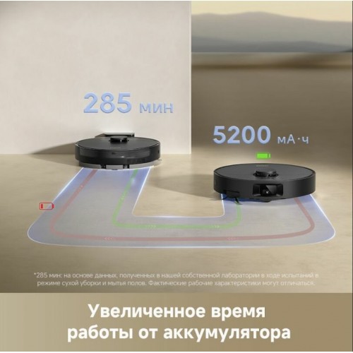 Робот-пылесос Dreame D20 Pro (черный) 7