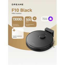 Робот-пылесос Dreame F10 (черный)