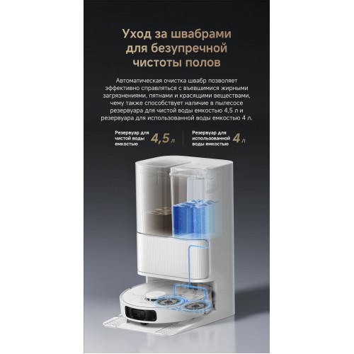 Робот-пылесос Dreame L40 Ultra CE (RLD52SE) (белый) 4