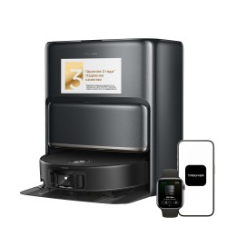 Робот-пылесос Dreame Trouver Robot Vacuum Z60 Ultra Roller Complete (RLZ83CE-1) (черный)