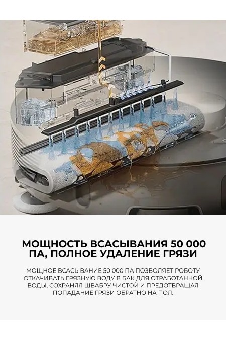 Робот-пылесос Dreame Trouver Z50 Ultra (RLZ92CE) (черный) 6