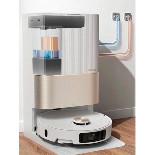 Робот-пылесос Dreame X40 Ultra Complate (белый/золотой) 3