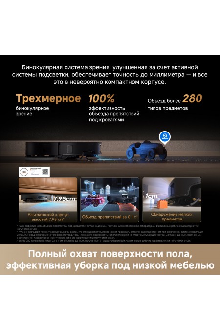 Робот-пылесос Dreame X60 Ultra Complete (черный) 2