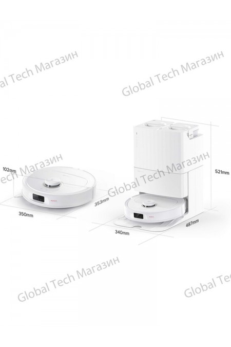 Робот-пылесос Roborock Q Revo MaxV (QRMV02-02) (белый) 9