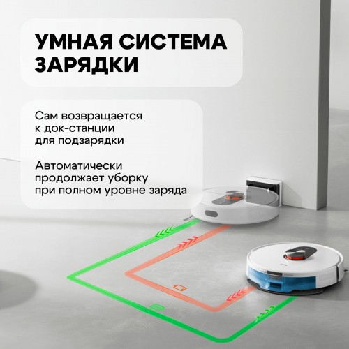 Робот-пылесос Roidmi Robot Vacuum and Mop Cleaner EVE ROOK S (SDJ03RM) (белый) 4