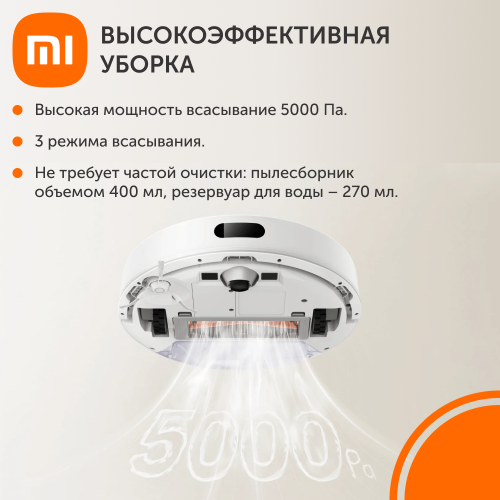 Робот-пылесос Xiaomi Robot Vacuum S20 EU (BHR8629EU) (белый) 1