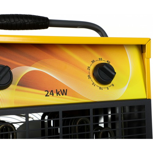 Электрическая тепловая пушка Ballu Master BHP-M-24 (желтый/черный) 11