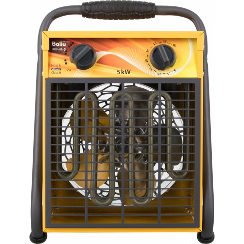 Электрическая тепловая пушка Ballu BHP-M-5 (желтый/черный) 1