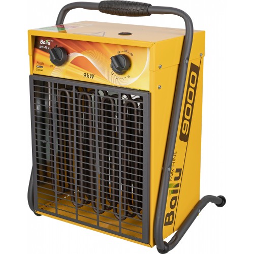 Электрическая тепловая пушка Ballu BHP-M-9 (желтый/черный) 