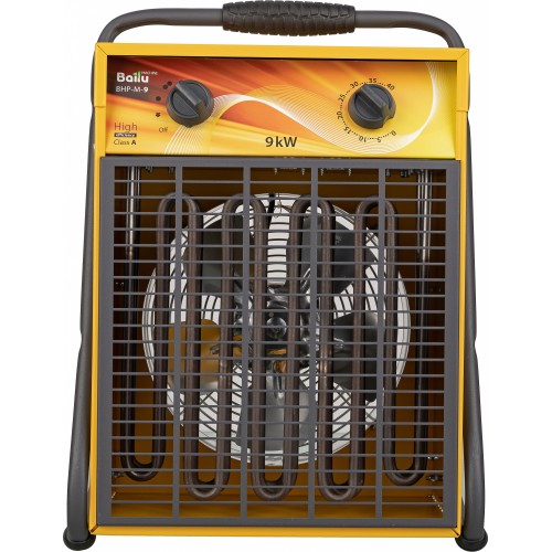 Электрическая тепловая пушка Ballu BHP-M-9 (желтый/черный) 4