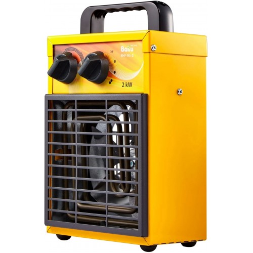 Электрическая тепловая пушка Ballu BHP-ME-2 (желтый/черный) 1