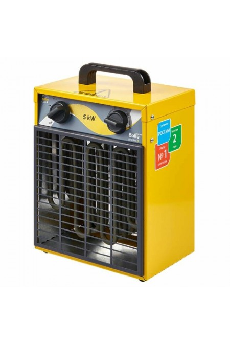 Электрическая тепловая пушка Ballu BHP-ME-5 (желтый/черный) 