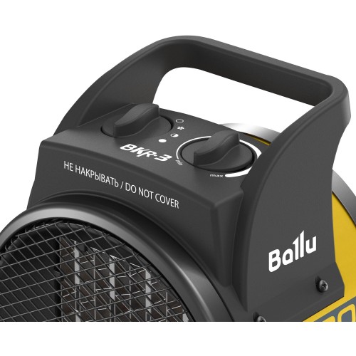 Электрическая тепловая пушка Ballu BKR-5 (желтый/черный) 4