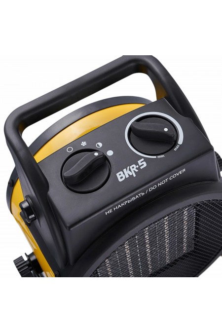 Электрическая тепловая пушка Ballu BKR-5 (желтый/черный) 4