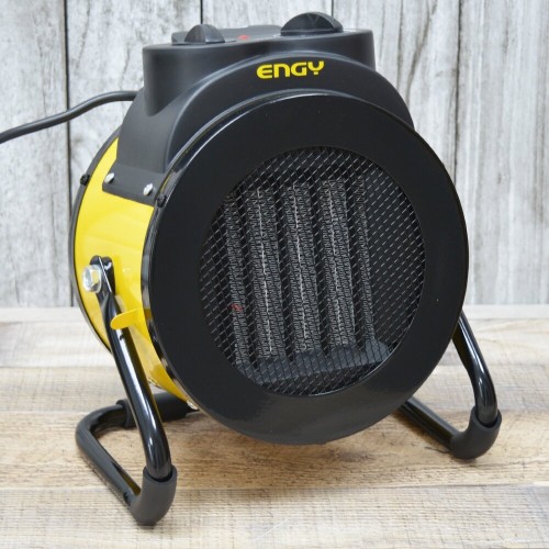 Электрическая тепловая пушка Engy PTC-2000R 15752 (черный/желтый) 1