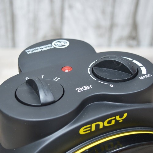 Электрическая тепловая пушка Engy PTC-2000R 15752 (черный/желтый) 2
