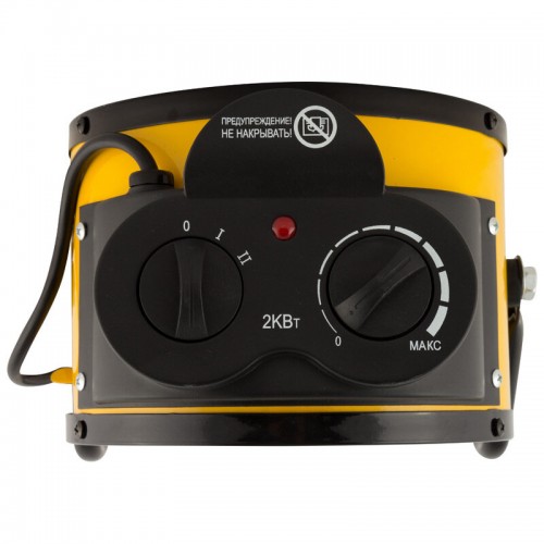 Электрическая тепловая пушка Engy PTC-2000R 15752 (черный/желтый) 7