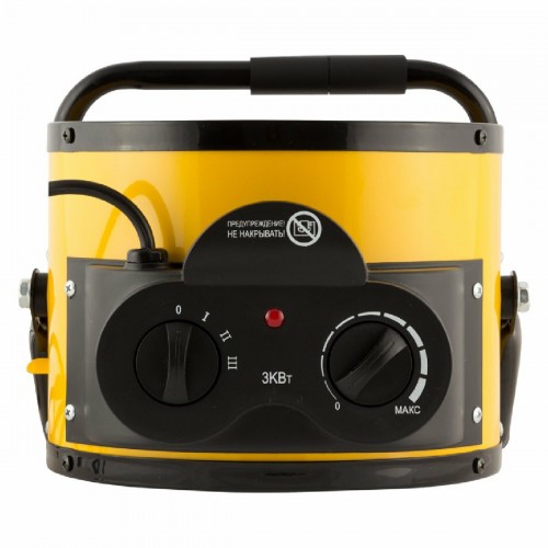 Электрическая тепловая пушка Engy PTC-3000R 15753 (черный/желтый) 3