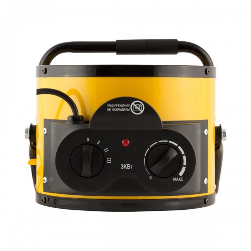 Электрическая тепловая пушка Engy PTC-3000R 15753 (черный/желтый) 8