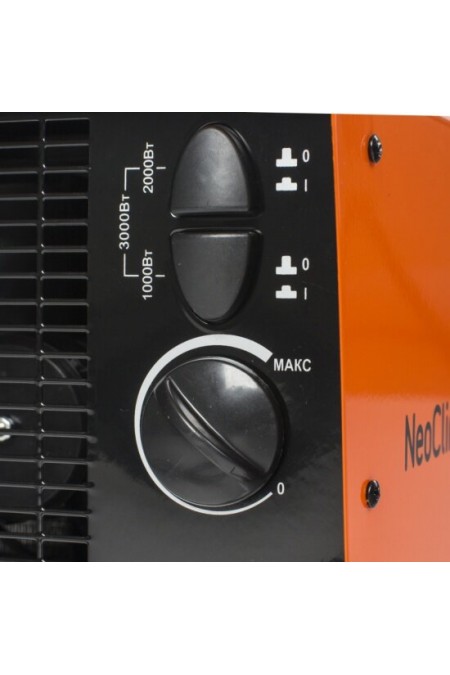 Электрическая тепловая пушка NeoClima KX-3 (оранжевый/черный) 3