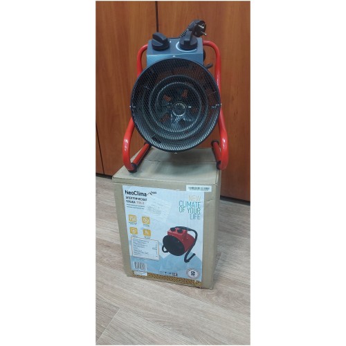 Электрическая тепловая пушка NeoClima ТПК-3 (черный/красный) 3