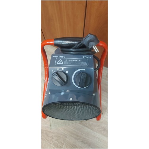 Электрическая тепловая пушка NeoClima ТПК-3 (черный/красный) 5
