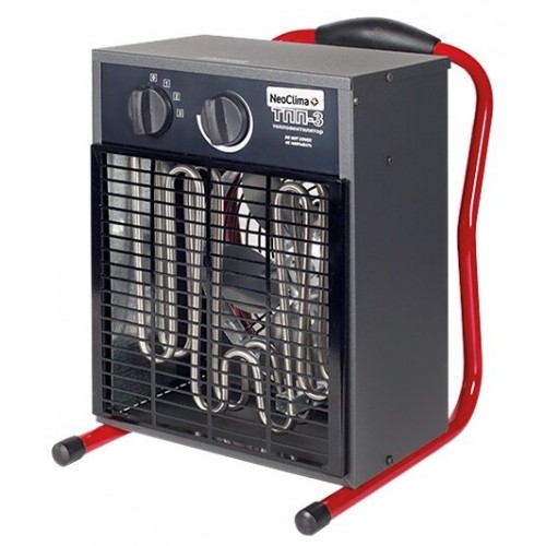 Электрическая тепловая пушка NeoClima ТПП-9 (черный/серый) 