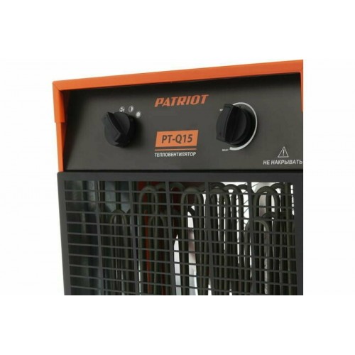 Электрическая тепловая пушка PATRIOT PT-Q 15 (оранжевый/черный) 6