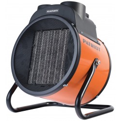Электрическая тепловая пушка PATRIOT PTR 7S (черный/оранжевый)