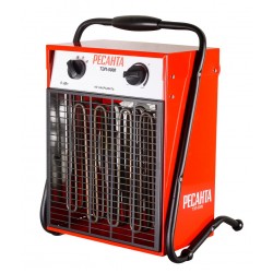 Электрическая тепловая пушка РЕСАНТА ТЭП-5000 (красный/черный)