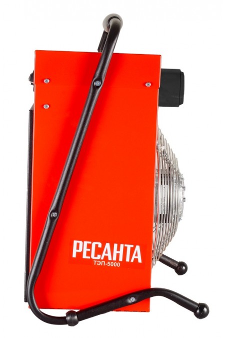 Электрическая тепловая пушка РЕСАНТА ТЭП-5000 (красный/черный) 3