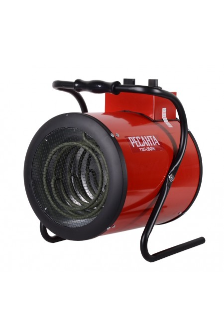 Электрическая тепловая пушка РЕСАНТА ТЭП-5000К (красный/черный) 