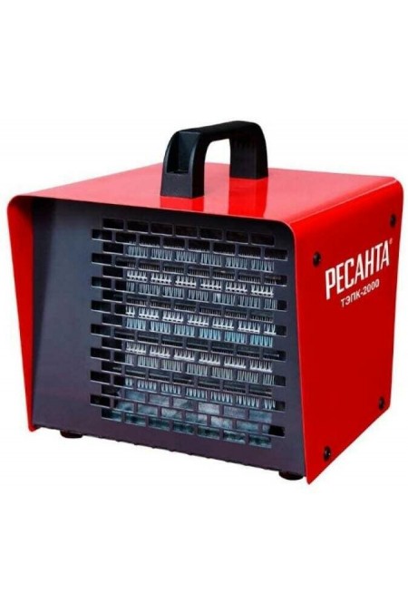 Электрическая тепловая пушка РЕСАНТА ТЭПК-2000 (красный/черный) 1
