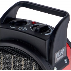 Электрическая тепловая пушка РЕСАНТА ТЭПК-2000K (красный/черный)