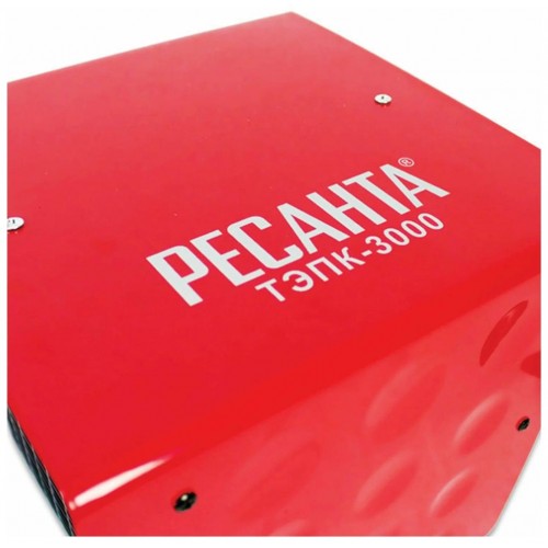 Электрическая тепловая пушка РЕСАНТА ТЭПК-3000 (красный/черный) 3