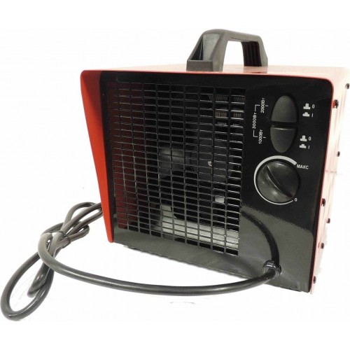 Электрическая тепловая пушка РЕСАНТА ТЭПК-3000 (красный/черный) 